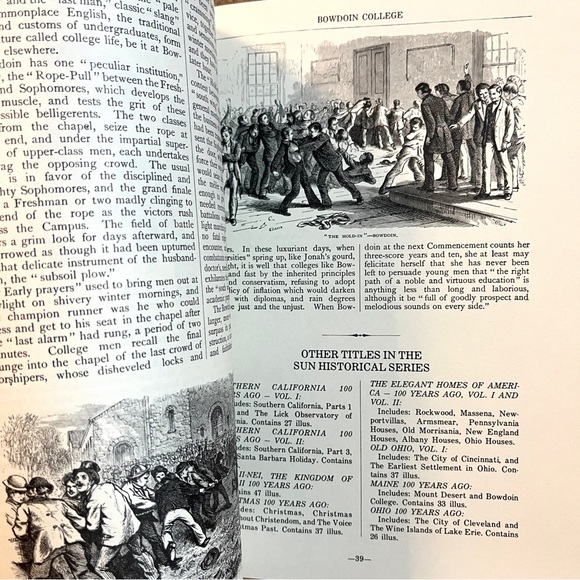 Maine 100 Years Ago. 40 pages. From the Sun Historical Series. New. - Picture 7 of 9